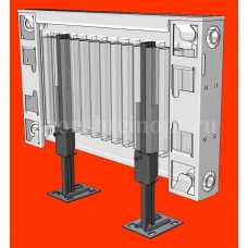 Комплект для крепления радиаторов сталь напольный вяткаспеццентр кнз 70 высота 700мм